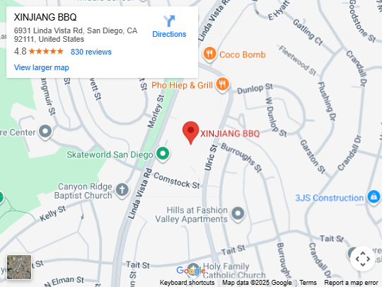 Location, 6931 Linda Vista Rd, San Diego, CA 92111 6931 Linda Vista Rd, San Diego, CA 92111